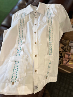 “El Jefes #1 sicario” guayabera