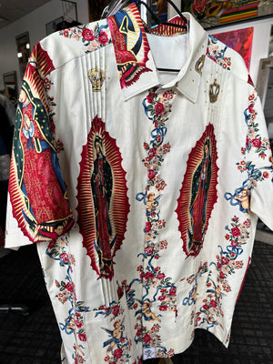 Virgin de Guadalupe Guayabera