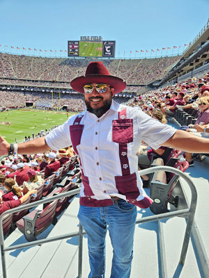 Texas aTm guayabera