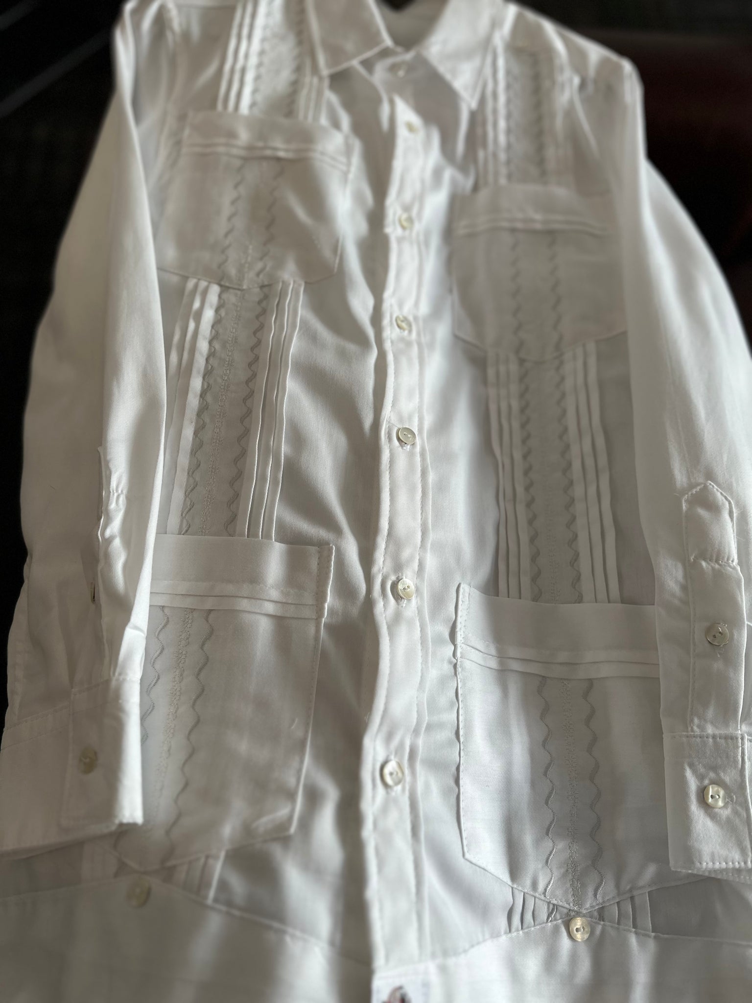 Grandpas wedding guayabera