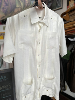 Grandfathers guayabera linen