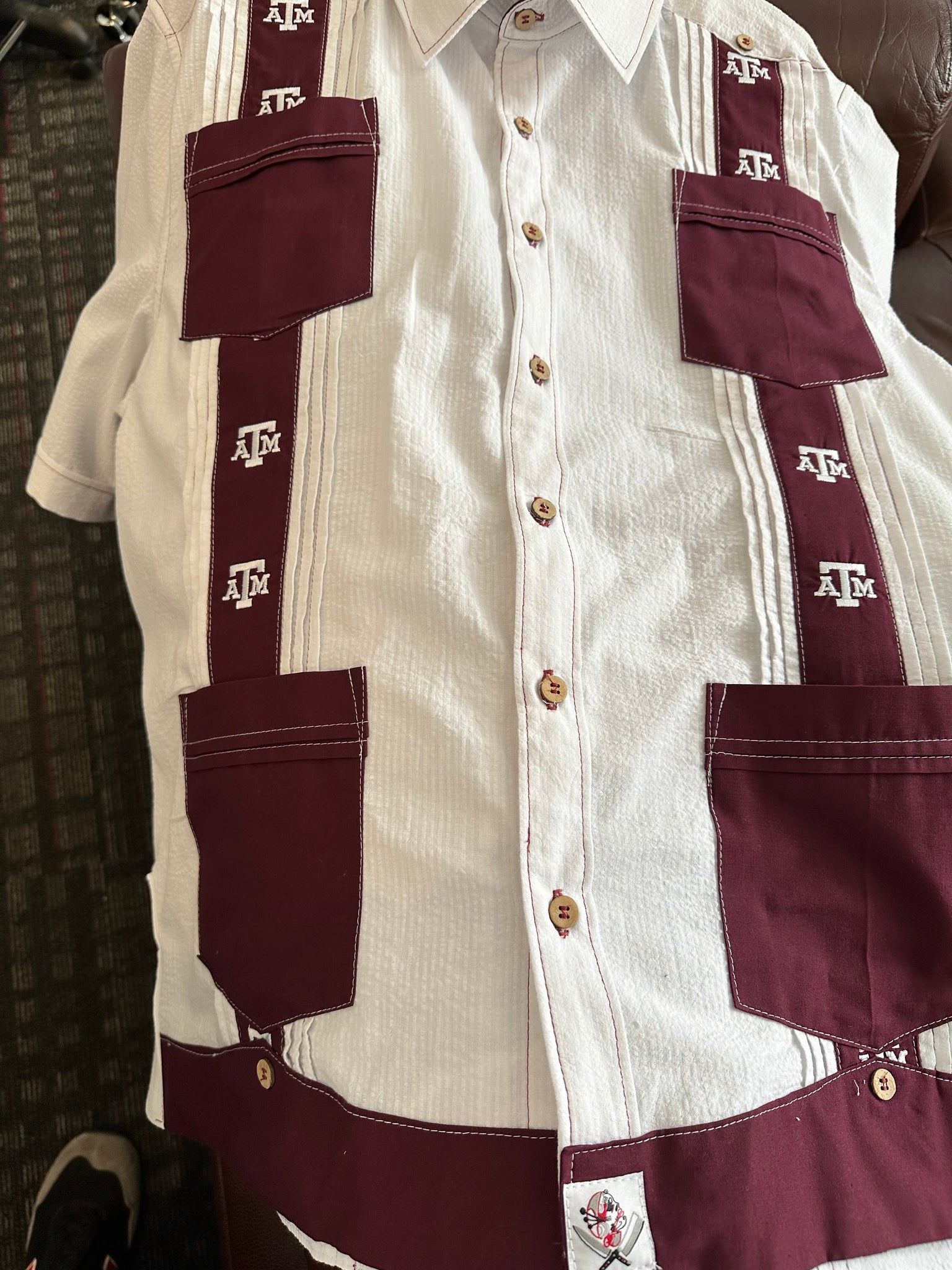 Texas aTm guayabera