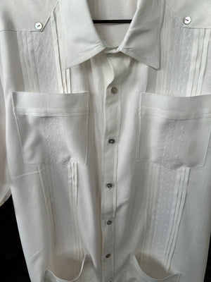 Grandfathers guayabera linen