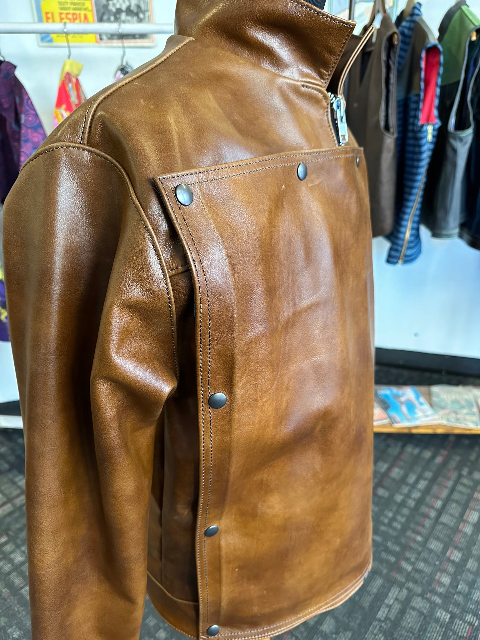 The Rocketeer leather jacket