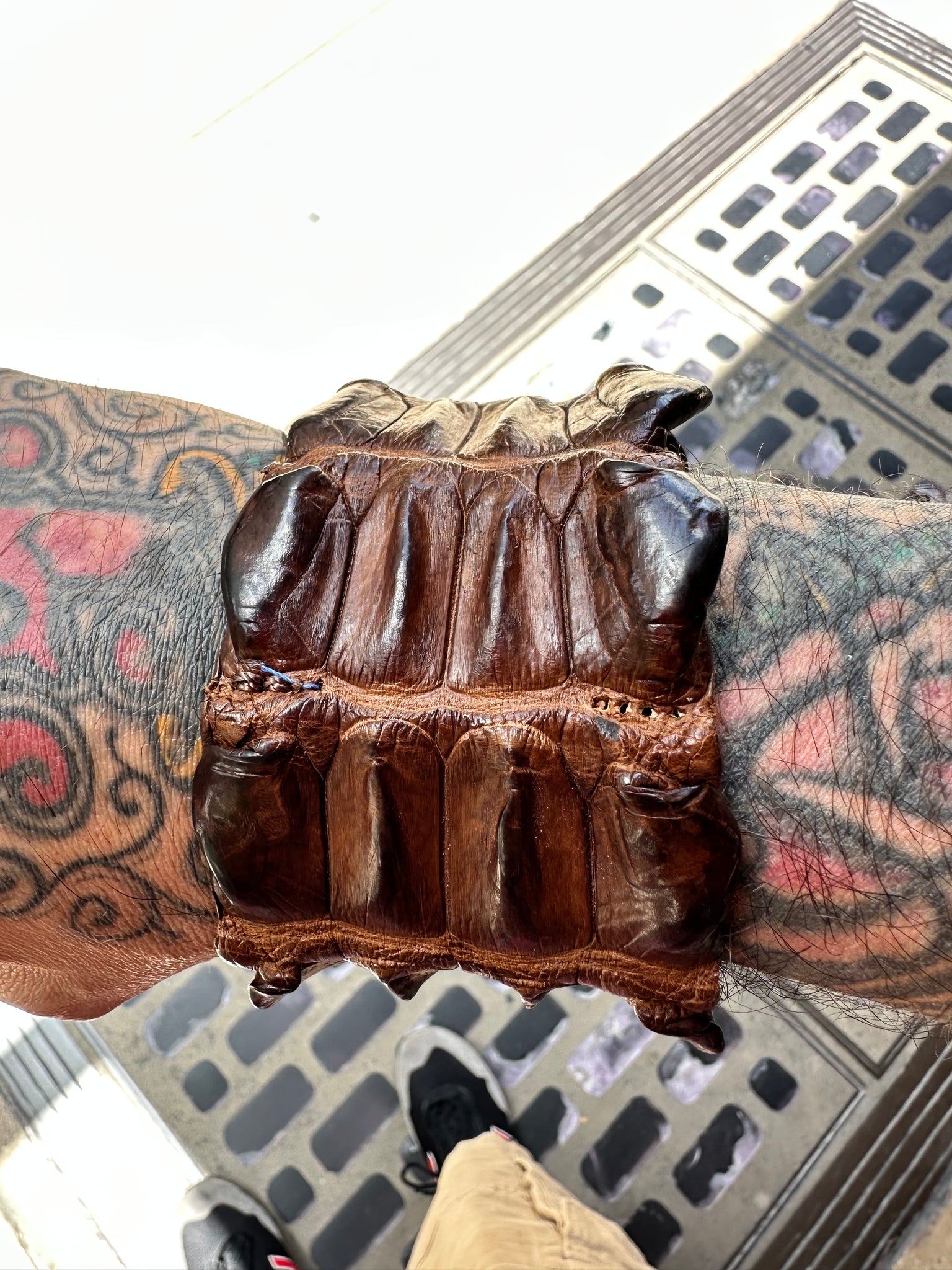 Alligator bracelet