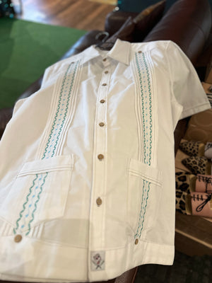 “El Jefes #1 sicario” guayabera