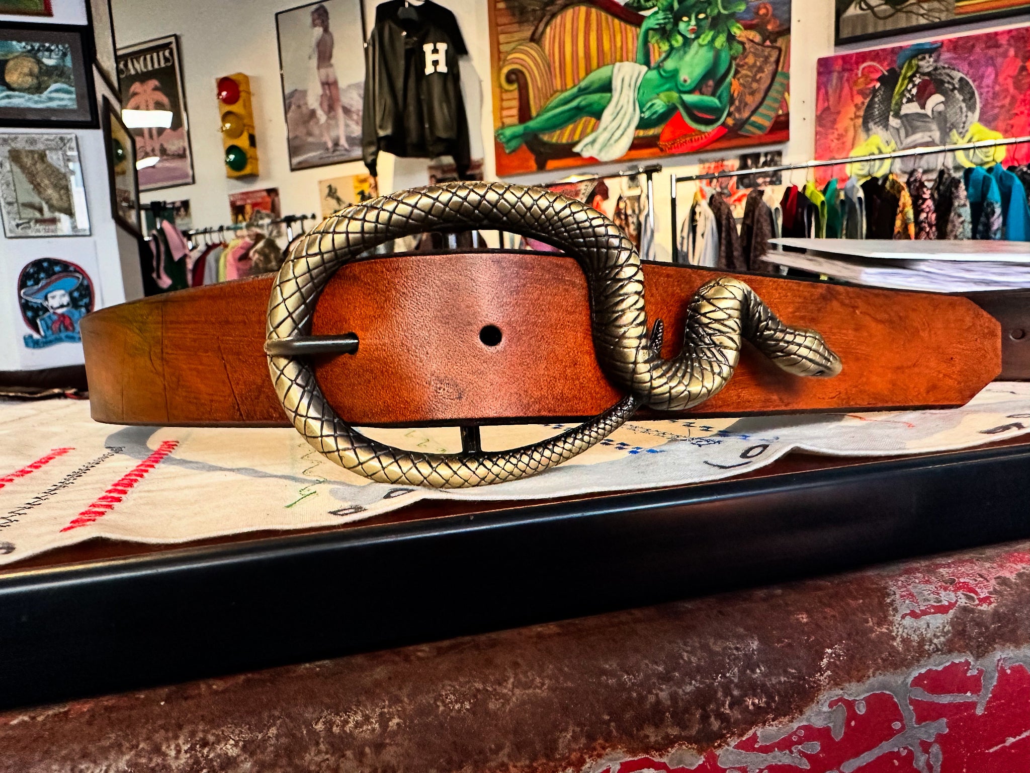 Rad Deer belt (leather)