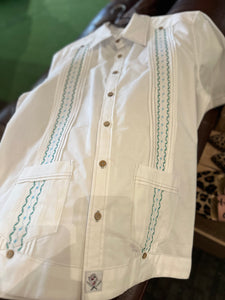 “El Jefes #1 sicario” guayabera