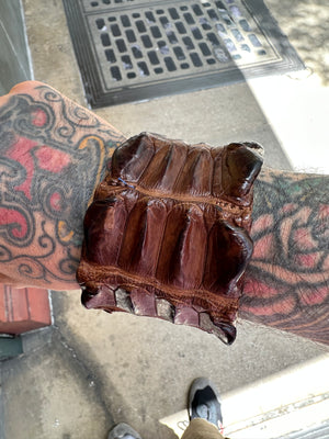 Alligator bracelet