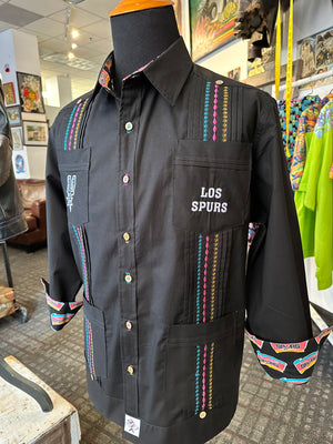 Los Spurs guayabera