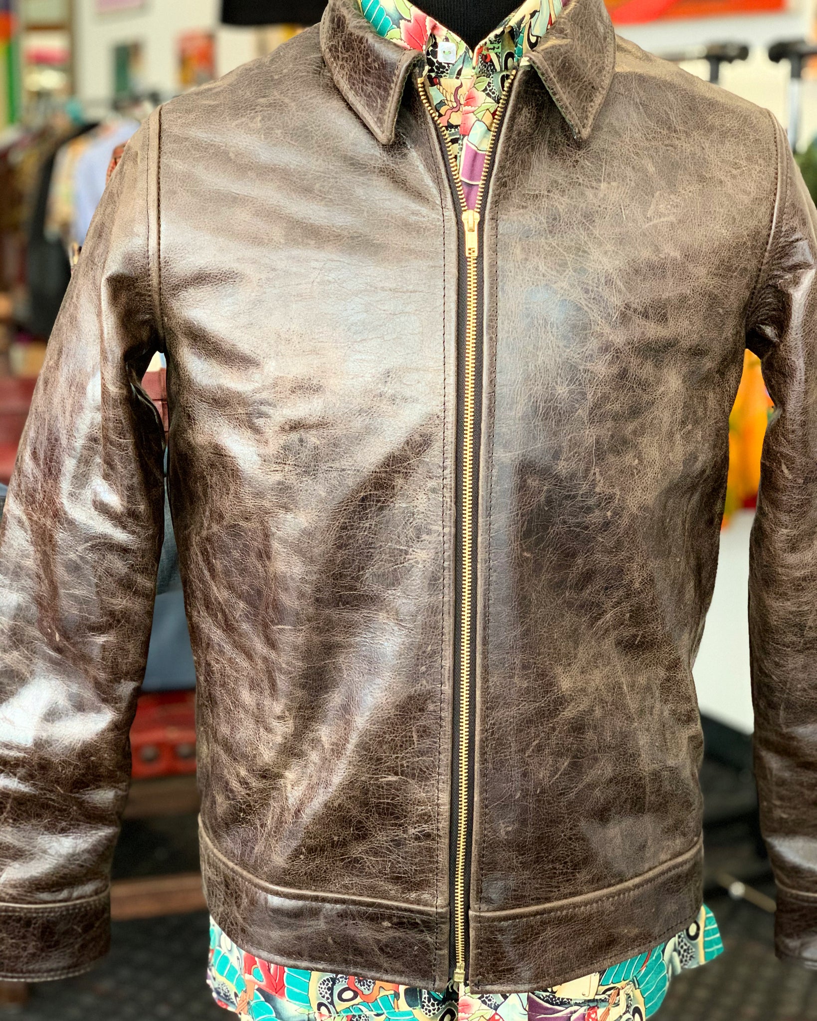 The getaway driver leather jacket