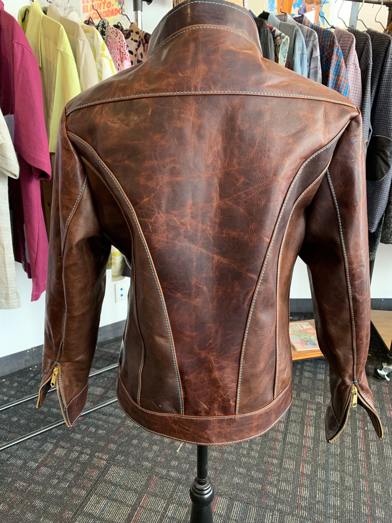 Women’s easy rider leather jacket