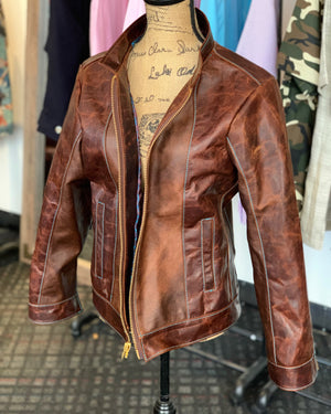 Women’s easy rider leather jacket