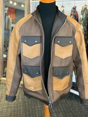 The explorer leather jacket