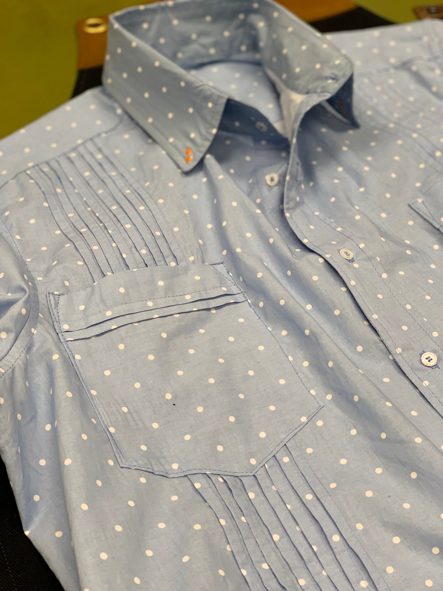 Polka dot dreams guayabera