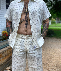 “Old Pasadena” linen pants