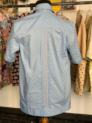 Polka dot dreams guayabera