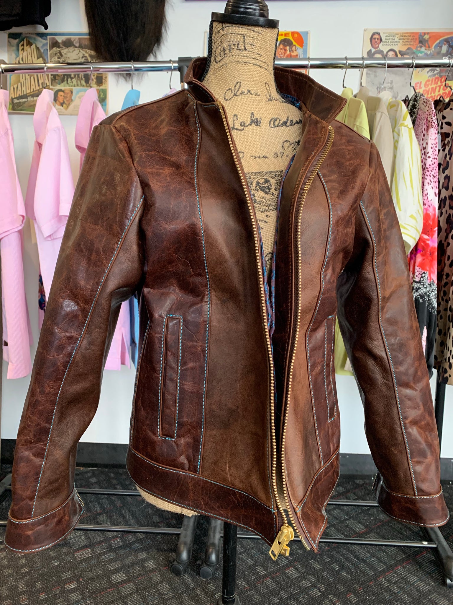 Women’s easy rider leather jacket