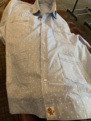 Polka dot dreams guayabera