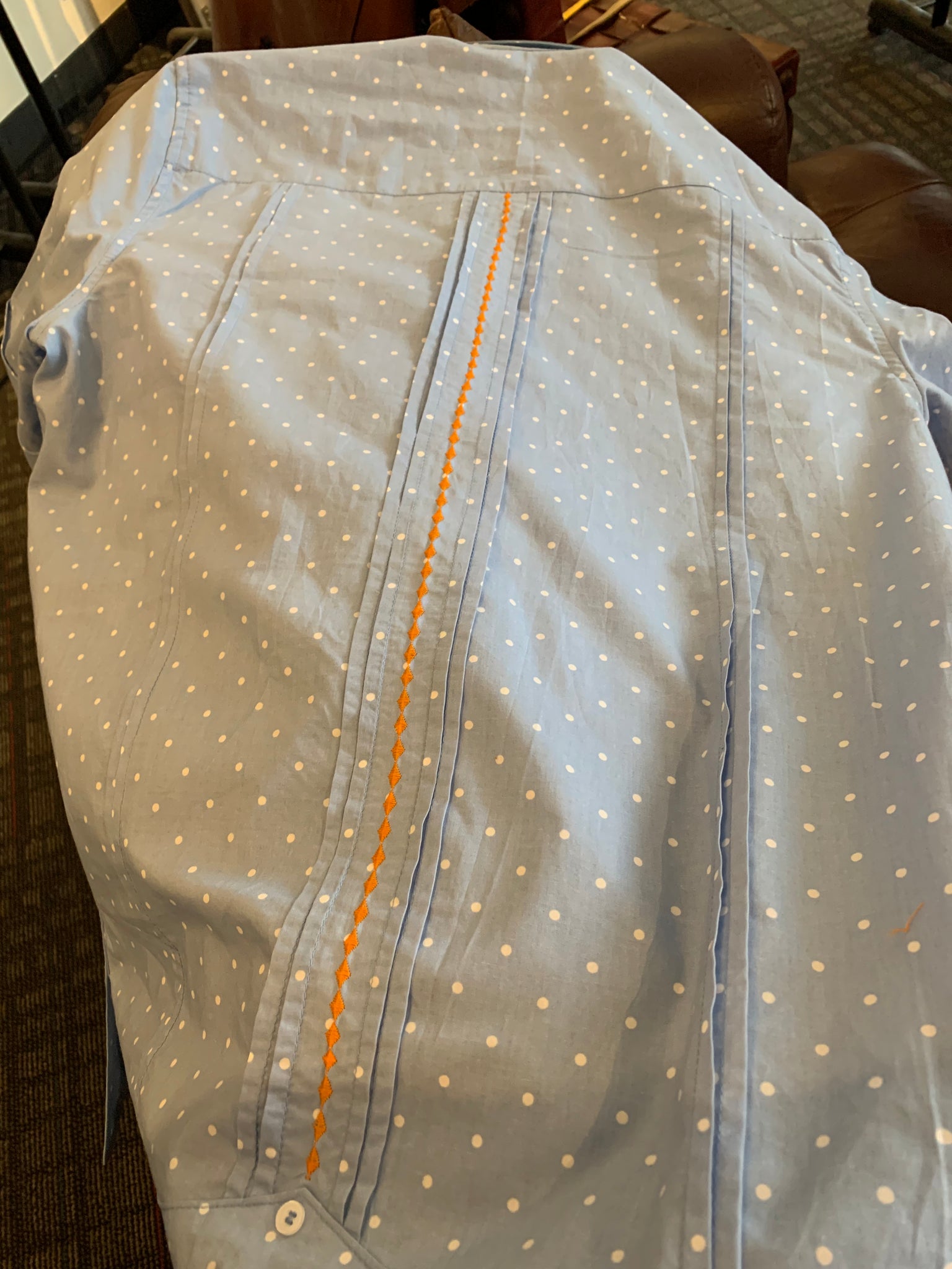 Polka dot dreams guayabera