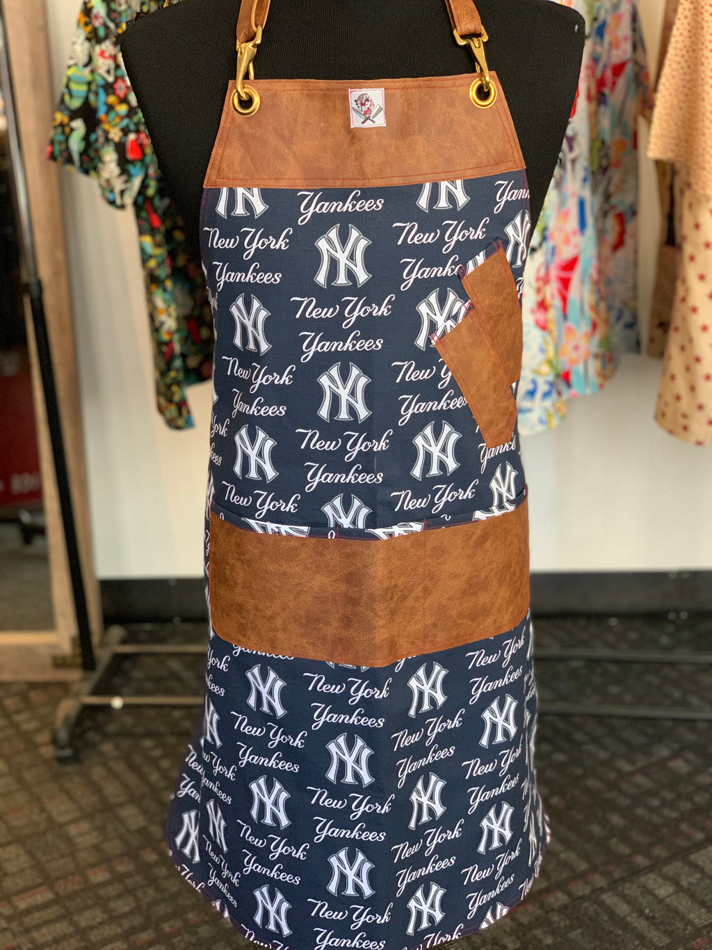 NY Yankees apron