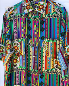 “New Jack City” Italian silk shirt